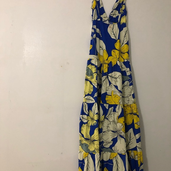 Maaji Sand Castle Multicolor Floral  Maxi Dress S - Picture 7 of 10